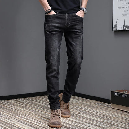 2026 Men's Slim Casual Street Classic Skinny Jeans Pencil Jeans Trendyy Stretch Style Comfortable Casual Fashion Versatile