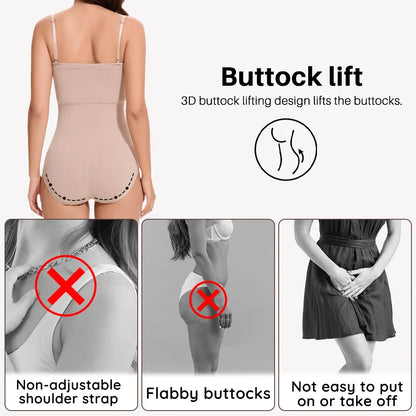 Slimming Strapless Bodysuit Off Shoulder Women Shorts Shapewear Tummy Control Body Shaper Sexy Fajas Underwear Bodysuits