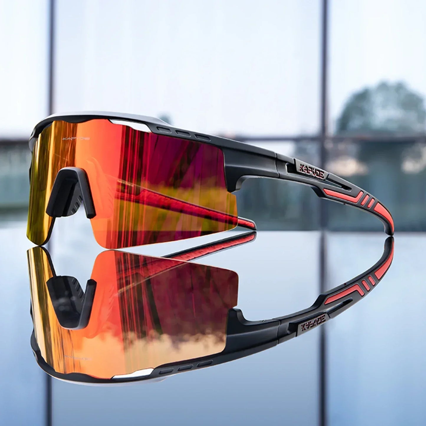 Photochromic Cycling Glasses MTB Riding Skating Sunglasses UV400 Polarized Fishing Goggles Man Woman Bike Bicycle Eyewear