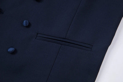 2024 High-grade Light Luxury Mens Suits Set 3 Pieces, Wedding Host Banquet Performance Party Blazer Dress with Pants Vest, S-3XL