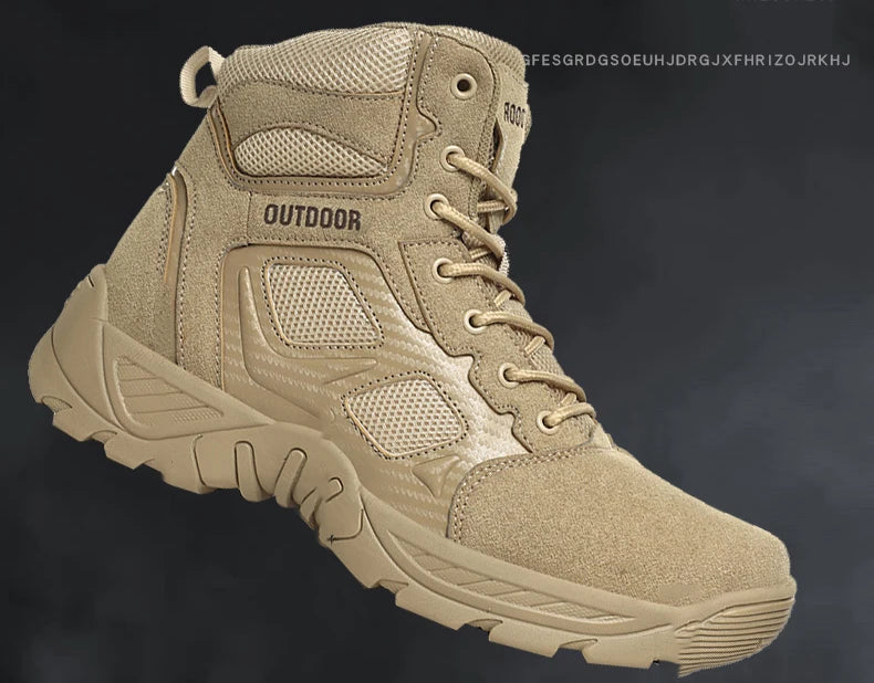 2024 Casual Sneaker Men's Desert Boots Ankle Boots Windproof Sports Shoes Outdoor Hiking Mountaineering Work Safty Shoes