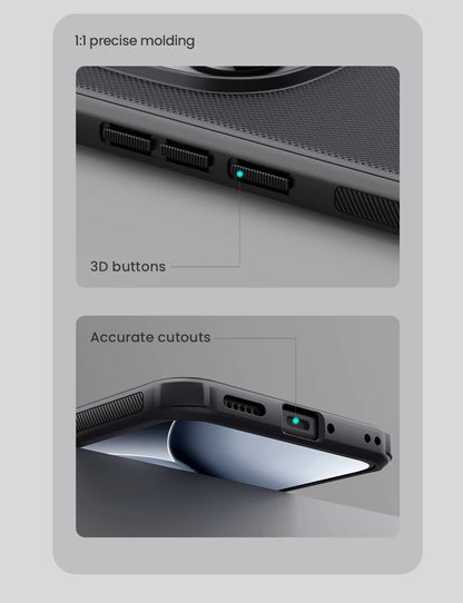 For Xiaomi Redmi Note 13 14 15 Pro Plus 5G Case Magnetic Soft Frame Hard PC Super Frosted Pro Back Cover Protection