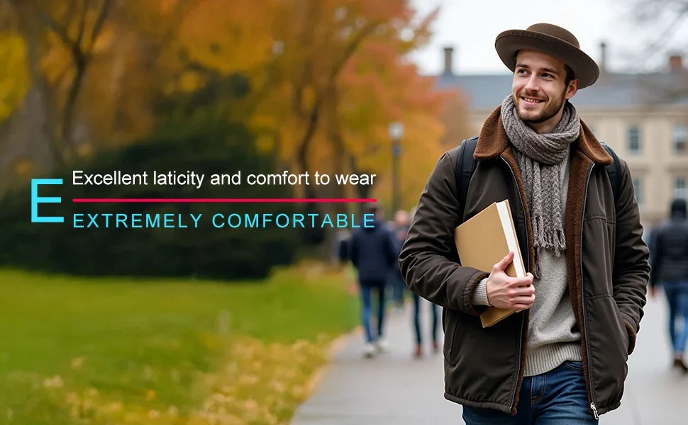 Autumn Winter Pork Pie Fedora Hat for Women Men Soft Felt Curved Brim Porkpie Hats with Hatband Feather