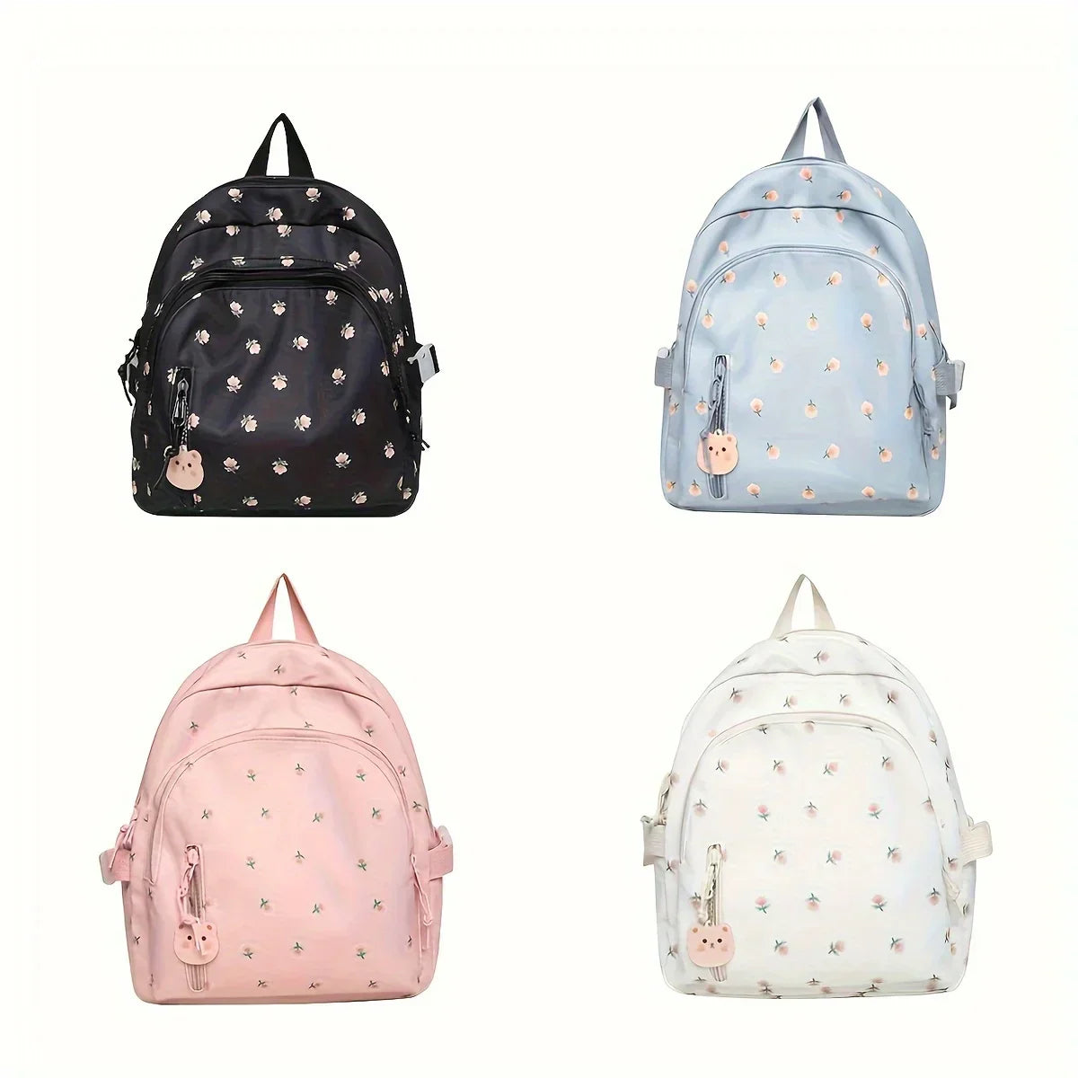 Mini Backpack Ins Niche Japanese and Korean Style Elementary School Student Bag Printed Small Backpack New Casual Backpack