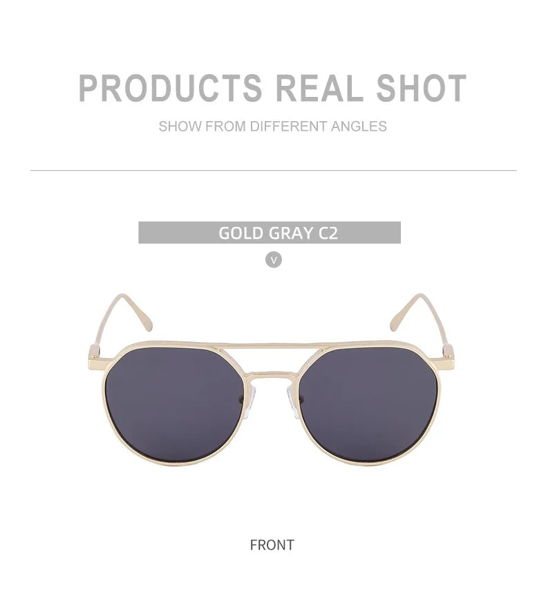 Vintage Punk Sunglasses For Men 2023 Retro Oval Steampunk Round Shades Luxury Lunette De Soleil Homme Gafas De Sol Hombre Lentes