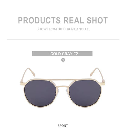 Vintage Punk Sunglasses For Men 2023 Retro Oval Steampunk Round Shades Luxury Lunette De Soleil Homme Gafas De Sol Hombre Lentes