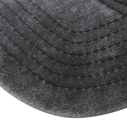 Washed Cotton Wave Embroidered Baseball Cap Unisex Adjustable Dad Hat Casual Retro Style Cap for Men Women Daily Street Wear