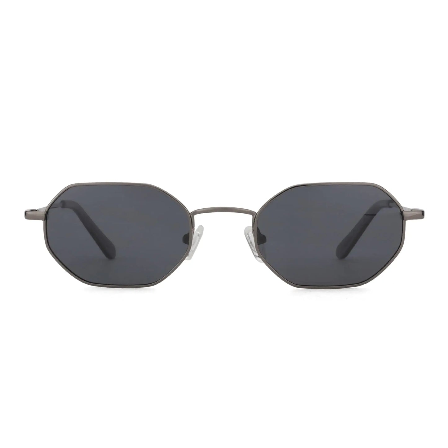 Retro Small Polygon Polarized Sunglasses Women Metal UV400 Sun Glasses Men Anti-Glare UV400 Goggles Driving Eyewear