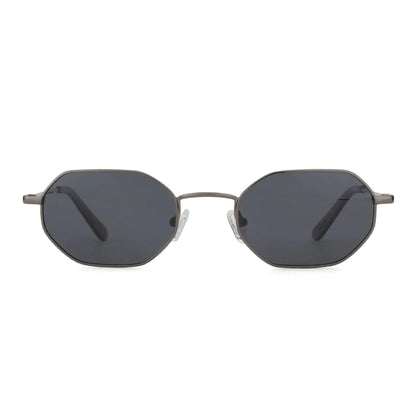 Retro Small Polygon Polarized Sunglasses Women Metal UV400 Sun Glasses Men Anti-Glare UV400 Goggles Driving Eyewear
