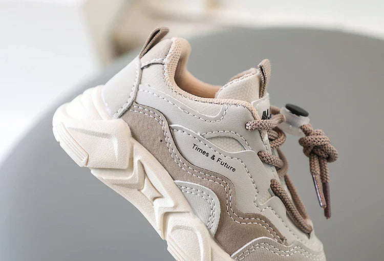 Children Sneakers for Boys Girls Lace-up Non-slip Spring New Girls Sport Shoes Classic Kids Casual Running Cute Toddler Shoes
