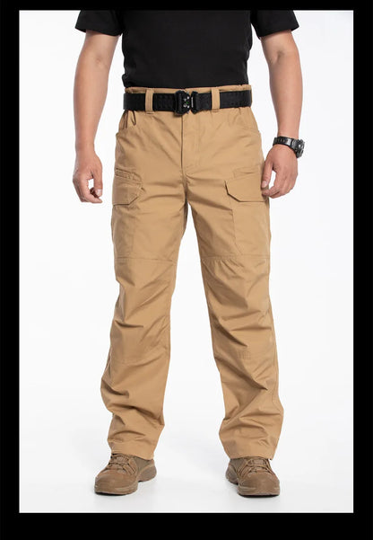 Tactical Combat Pants Men streetwear Camouflage Cargo Pants Army Work Waterproof  Trousers Urban Casual Pants