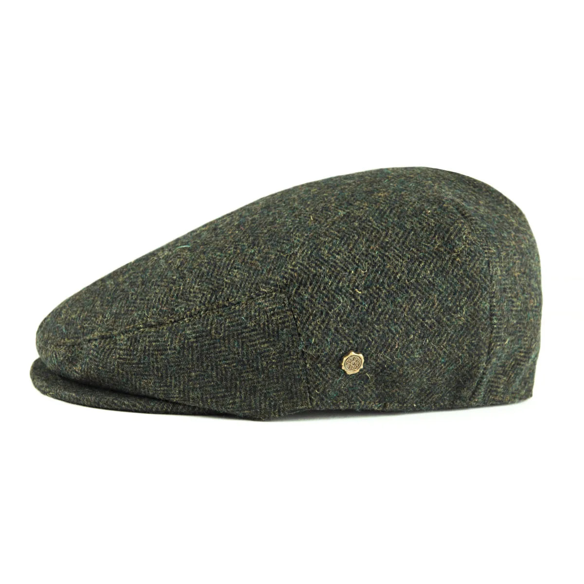 Wool Tweed Herringbone Irish Cap Men Women Beret Cabbie Driver Hat Newsboy Caps Golf Ivy Flat Hats Green Navy Black