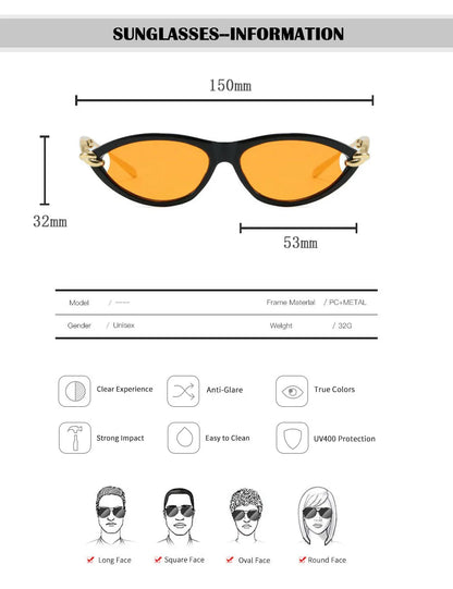 Cat Eye Sunglasses Women 2026 Designer Fashion Glasses Vintage Sunscreen Dropshipping Lentes De Sol Mujer Lunette Soleil Femme