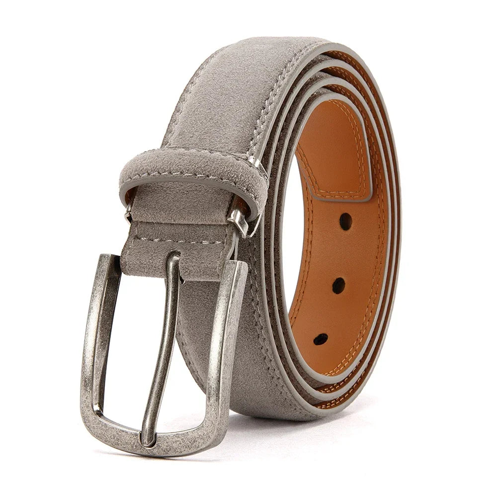 Men Belts High Quality PU Leather LONG Large Pin Buckle Metal Automatic Buckle Male Multi style Belts Strap Male