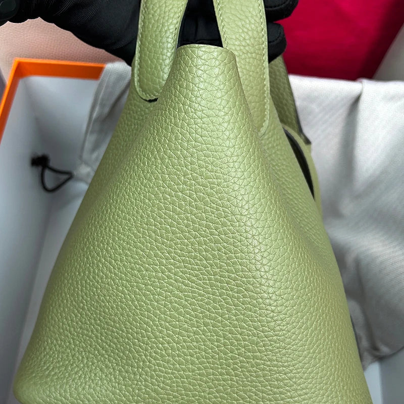 Women's Bag Lady Bucket Bags Luxury Designer High End Bag Quality Genuine Leather TC Tote Hand Bags 18 Shoulder Bag Shop
