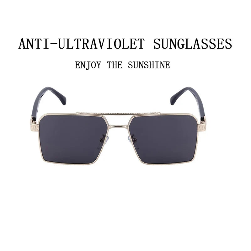 2023 Square Sunglasses For Men Luxe Sunglasses Women Trendy Vintage Fashion Glasses Sun Gafas De Sol Hombre Lunette Soleil Femme