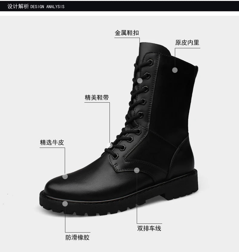 Men Tactical Boots Climbing Shoes Outdoor Military Brand Safety Size Boot Breathable Ankle Casual Hiking Shoes Waterproof Plus