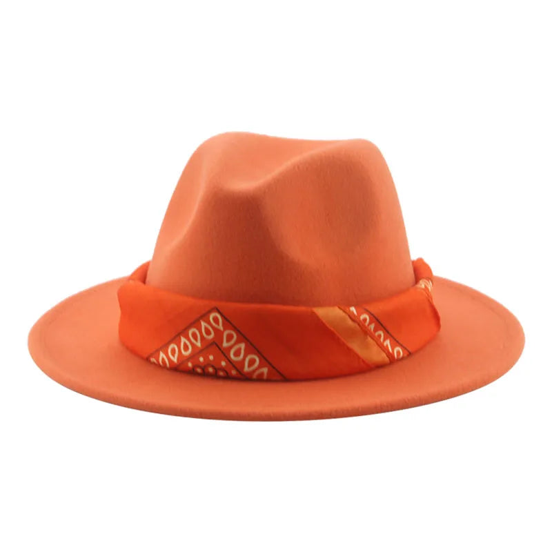 Hats for Women Fedoras Felted Hat Men Women Band Western Cowboy Jazz Caps Dancer Outdoor Women Fedora Hat шляпа женская шляпа
