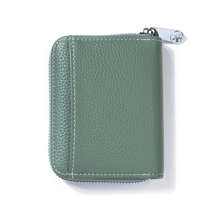 Nouveau porte-monnaie simple en cuir PU pour femmes et hommes, mini portefeuilles zippés, portable, avec plusieurs fentes pour pièces de monnaie, porte-cartes, petit portefeuille