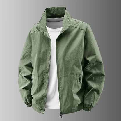 Men Outdoor Cycling High Quality UV Resistant Jacket Fashionable Versatile Windproof Breathable Jacket Spring Autumn Comfortable
