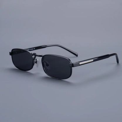 Small Square Top Quality Titanium Acetate Women Sunglasses Luxur Brand Designer Personality Retro Outdoor Men Sun Glasses UV400