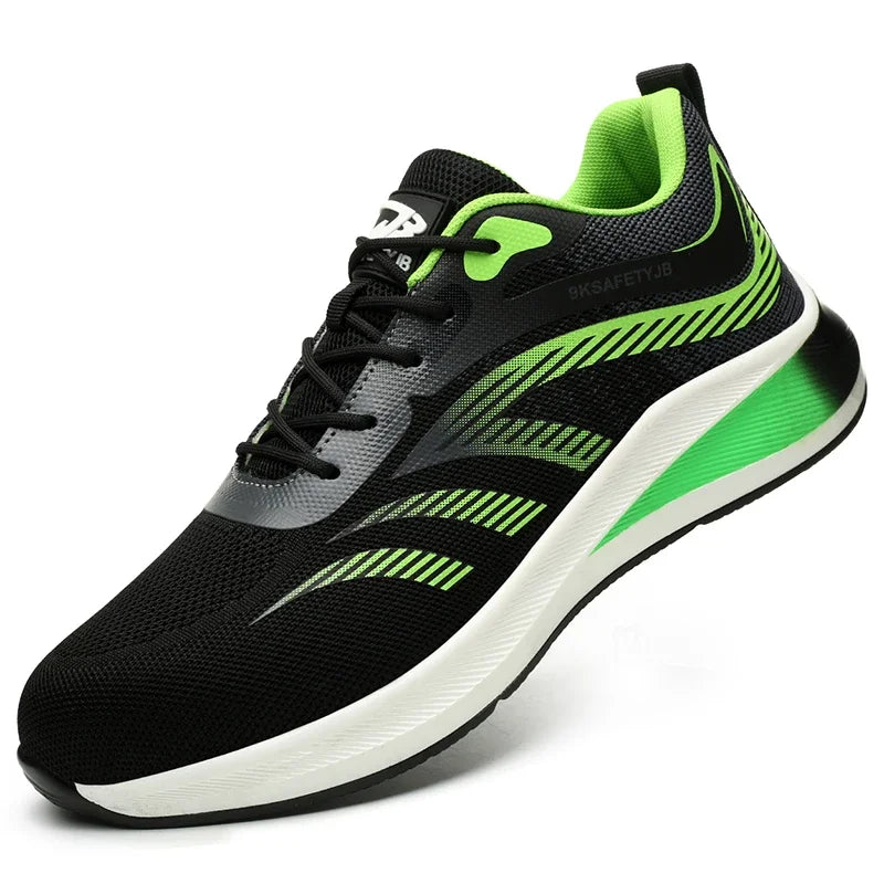 iron toe safety shoes for men women good quality work shoes with protection puncture proof working sneakers with metal toe boots