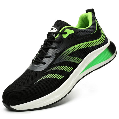 iron toe safety shoes for men women good quality work shoes with protection puncture proof working sneakers with metal toe boots