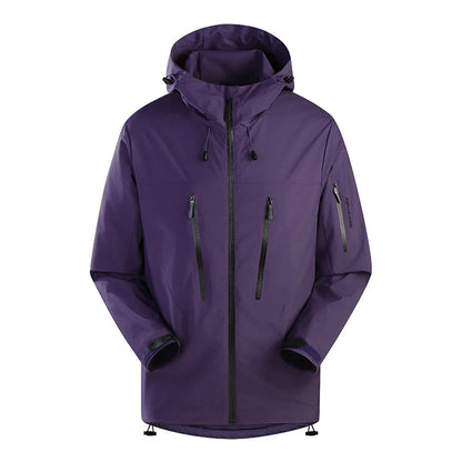 Spring New Men's Mountaineering Jacket Windproof and Waterproof Fabric Fashion Hip Hop Design Casual Oversize Outdoors Coat