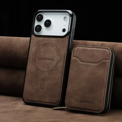 Detachable Magnetic Wallet Leather Phone Case for IPhone 17 Pro Max Air 16 Plus 15 14 13 12 11 Pro 16E Anti-Theft Brush Cover