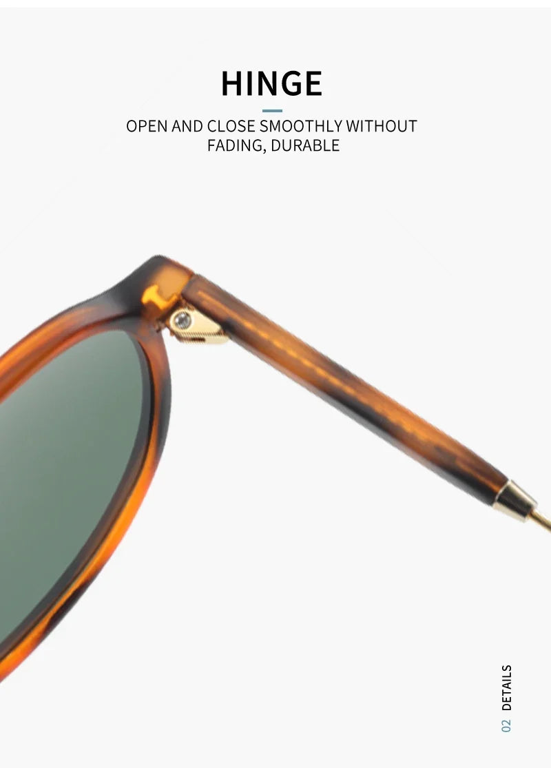 Fashion Polarized Sunglasses Men Women Metal Frame Pilot Sun Glasses UV400 Protection Shade