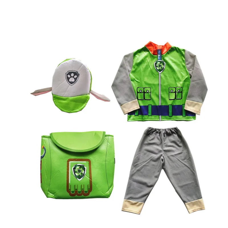 Boy Girl Rocky Rubble Skye Marshall Zuma Chase Cosplay Costume Halloween Purim Child Kid Birthday Party Gift Fancy Dress