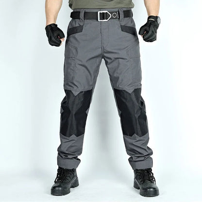 Camouflage Men Pants Tactical Cargo Pants Splash-Proof Men's Trousers Anti-Tear Multi-Pockets Outdoor Hiking Working Pant New