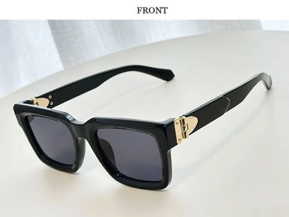 2026 Square Sunglasses Women Trendy Vintage Luxury Sunglass Men Fashion Glasses Gafas De Sol Hombre Luxe Lunette Soleil Femme