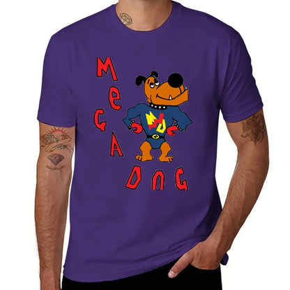 T shirt vintage t shirt mens t shirt graphic New Skins UK - Sid Jenkins Mega Dog Design T-Shirt  men clothing harajuku