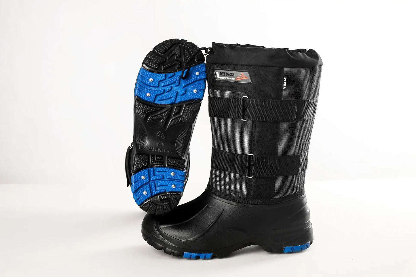 Winter Boots 2026 New Camouflage Snow Boots Men Shoes Rain Waterproof With Fur Plush Warm Male Casual Mid-Calf Work Fishing Boot