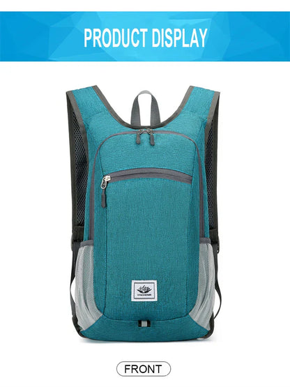 Portable Foldable Backpack,Men Women Ultralight Folding Bag,Outdoor Climbing Cycling Hiking  Knapsack Travel Daypack