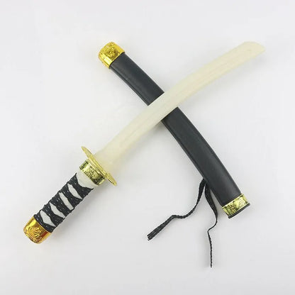 Ninja Costume Set with Double Sai Swords Throwing Stars for Halloween Cosplay Outfit Accessories Included Best Birthday Gift