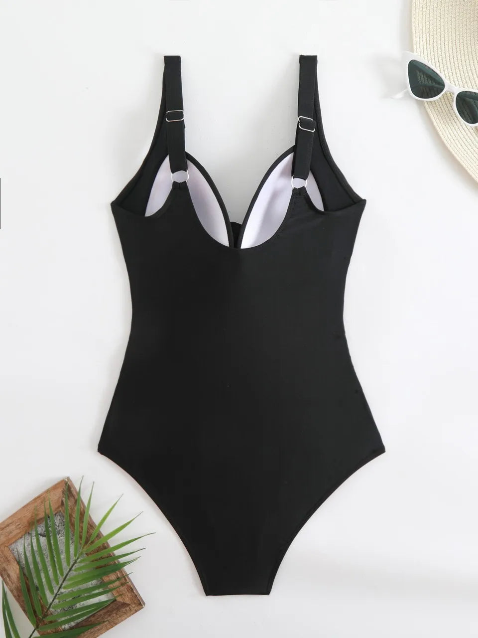 2026 Plain Ruched Swimsuit Women One Piece Solid Swimwear Female Beachwear Bathers Bathing Swimming Swim Bodysuit Summer