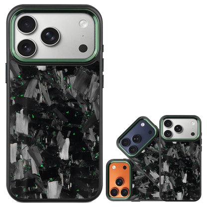 Real Premium Forged Carbon Fiber Phone Case For iPhone 17 Pro Max Air Shockproof Anti-slip Magnetic Wireless Charging Cover