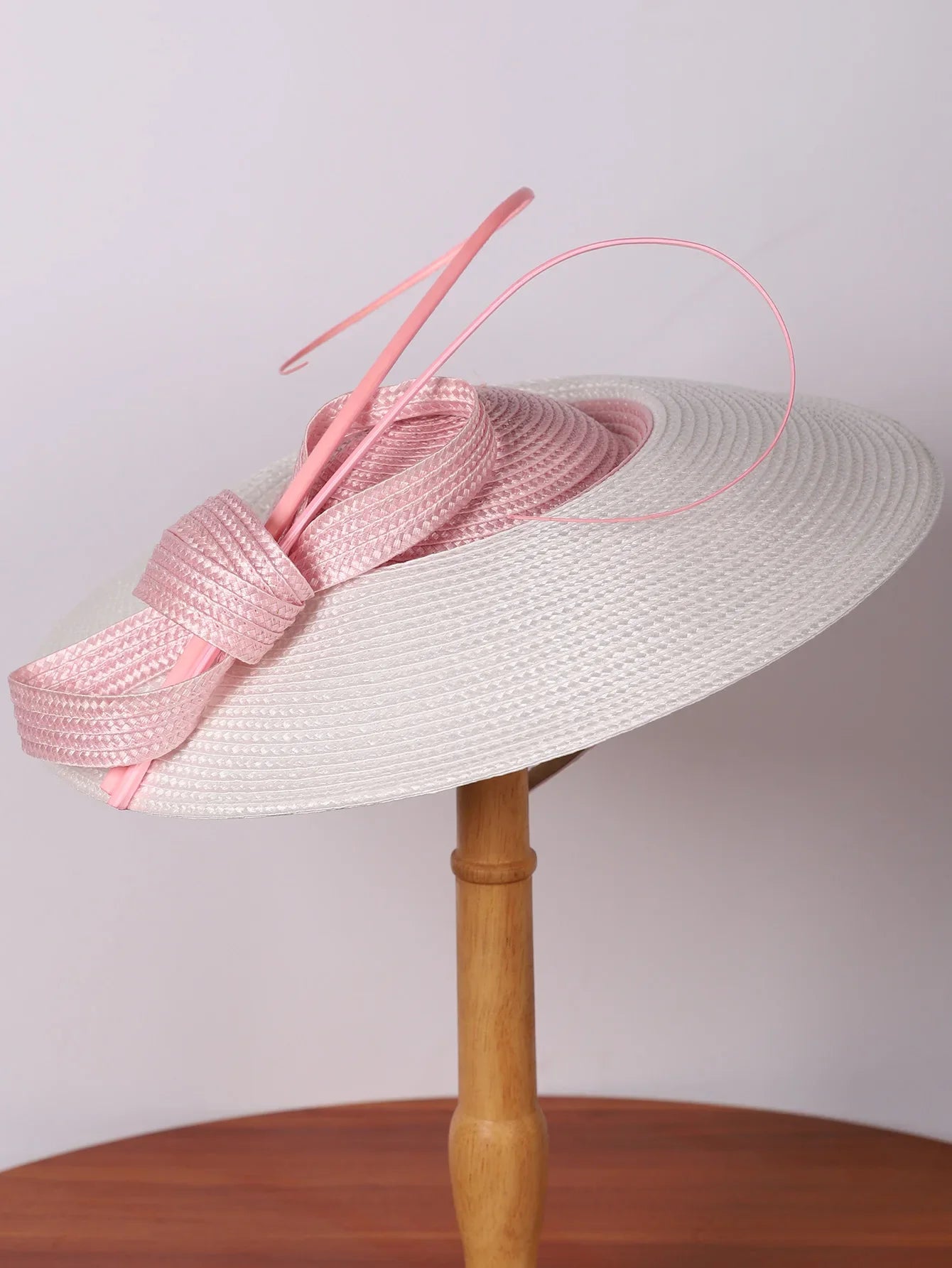 Fascinators Black White Weddings Pillbox Hat For Women Church Hat Sraw Fedora Black Wide Ladies Dress Kentucky Derby Hats