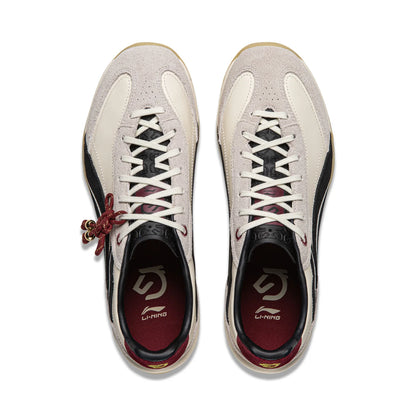 Unisex FEELING FLOW Lifestyle Shoes Cushion Rebound Retro Fashionable Thin Sole LiNing Classic Casual Sneakers AGCW002