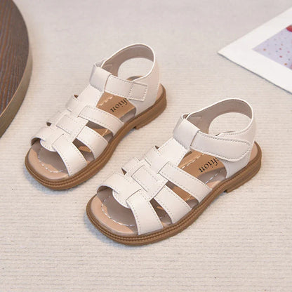 2026 Summer New Kids Sandals for Boys Girls Unisex Fashion Open Toes Candy Colors Children Beach Shoes Anti-skid Breathable Hot
