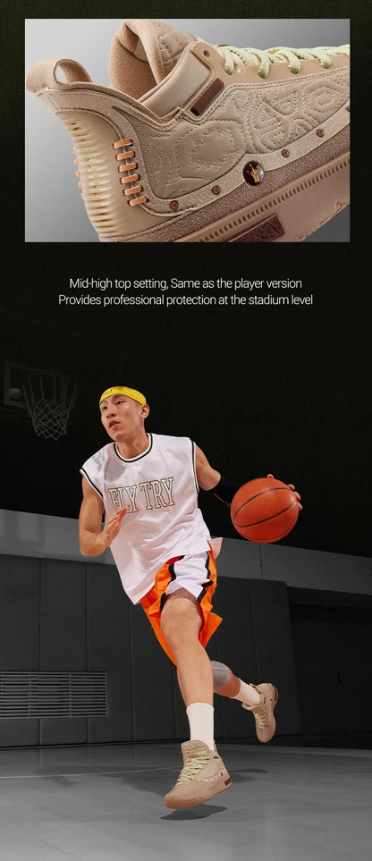 Joker 1 GT PE Men Basketball Shoes Trendy Leather Lightweight Shock-Absorbing Wear-resistant Male Sneakers 672511116