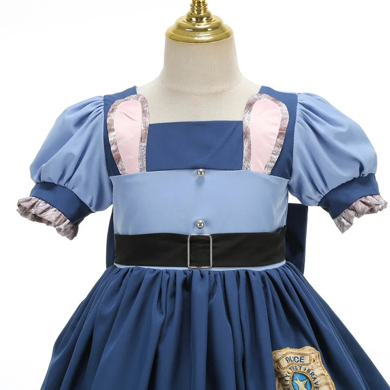 Kids Cinderella Dress Up Clothes Baby Girl Halloween Aurora Princess Dresses Child Birthday Party Little Rabbit Cosplay Costumes