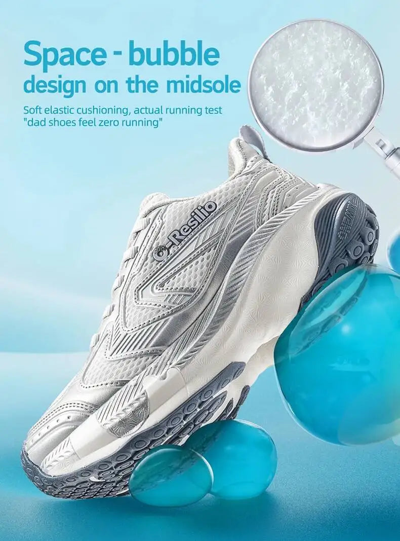 2026 Lightweight Dad Damping Sneakers Men Cushioning Running Sports Casual Shoes For Women Soft And Elastic 25216