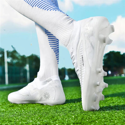 FG Mens Soccer Shoes High Quality Turf Soccer Cleats for Sneakers Training Football Boots Chuteira Campo 35-45