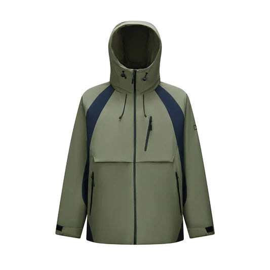 Down Jacket Men Waterproof Hooded 2026 New Winter Outdoor Windproof Warm Versatile Outerwear