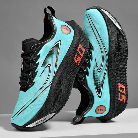Men's Lightweight Breathable Mesh Training Running Shoes - Non-Slip, Casual Athletic Sneakers for Outdoor Sports & Jogging