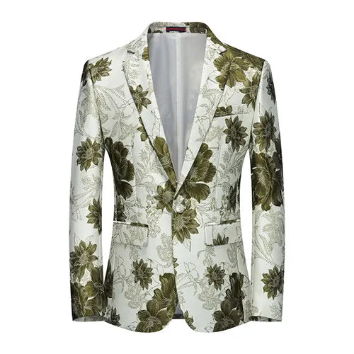 2026 New Men's Pink Embroidered Suit Jacket, Wedding Party Dress Coat, Fashionable Slim Male Blazers, Asian Size M-5XL 6XL