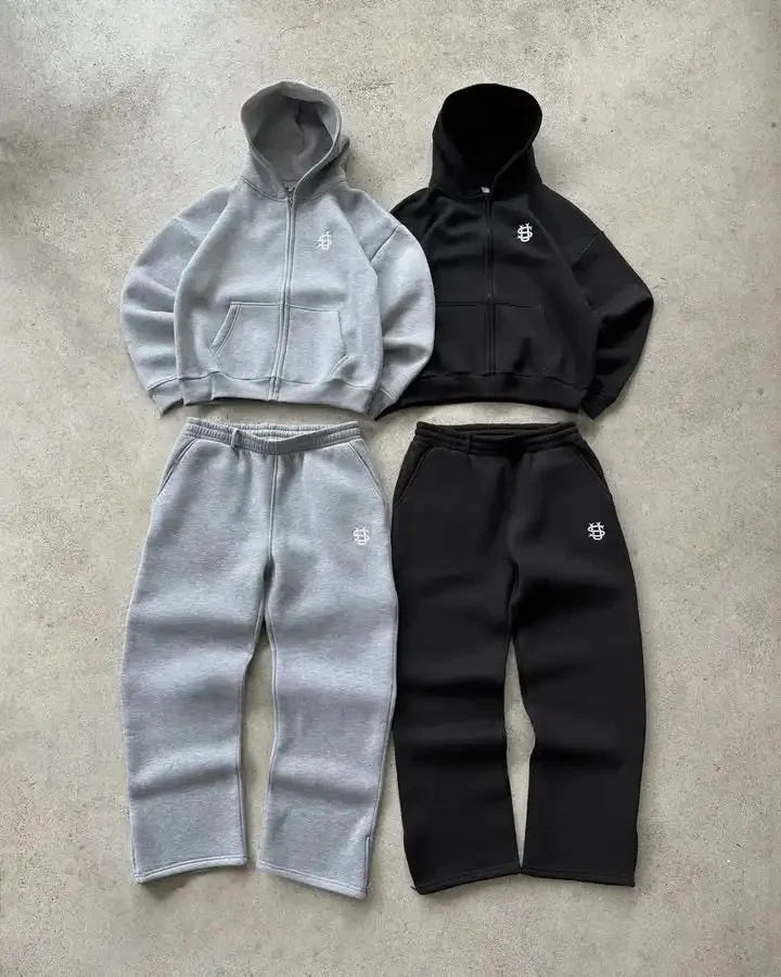 2025 Autumn/Winter Fashion Embroidery Harajuku Y2K Zipper Hoodie Women's Street Y2K New Punk Sportswear unisex Casual Hoodie
